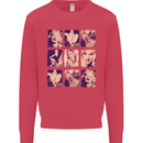 Marilyn Collage Celebrity Fashion Mens Sweatshirt Jumper Heliconia