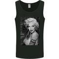 Marilyn Tattoo Mens Vest Tank Top Black