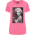 Marilyn Tattoo Womens Wider Cut T-Shirt Azalea