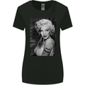 Marilyn Tattoo Womens Wider Cut T-Shirt Black