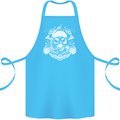 Marine Scuba Diver Navy Seals SBS Diving Cotton Apron 100% Organic Turquoise