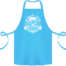 Marine Scuba Diver Navy Seals SBS Diving Cotton Apron 100% Organic Turquoise