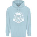 Marine Scuba Diver Navy Seals SBS Diving Mens 80% Cotton Hoodie Light Blue