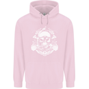 Marine Scuba Diver Navy Seals SBS Diving Mens 80% Cotton Hoodie Light Pink