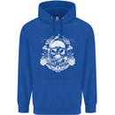 Marine Scuba Diver Navy Seals SBS Diving Mens 80% Cotton Hoodie Royal Blue