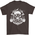 Marine Scuba Diver Navy Seals SBS Diving Mens T-Shirt Cotton Gildan Dark Chocolate