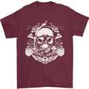 Marine Scuba Diver Navy Seals SBS Diving Mens T-Shirt Cotton Gildan Maroon