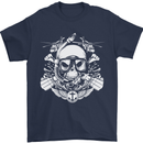 Marine Scuba Diver Navy Seals SBS Diving Mens T-Shirt Cotton Gildan Navy Blue
