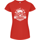 Marine Scuba Diver Navy Seals SBS Diving Womens Petite Cut T-Shirt Red