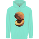 Mars Peach Space Planets Cosmos Childrens Kids Hoodie Peppermint