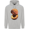 Mars Peach Space Planets Cosmos Childrens Kids Hoodie Sports Grey