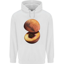 Mars Peach Space Planets Cosmos Childrens Kids Hoodie White