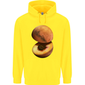 Mars Peach Space Planets Cosmos Childrens Kids Hoodie Yellow
