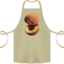 Mars Peach Space Planets Cosmos Cotton Apron 100% Organic Khaki