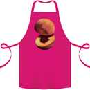 Mars Peach Space Planets Cosmos Cotton Apron 100% Organic Pink