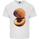 Mars Peach Space Planets Cosmos Kids T-Shirt Childrens White