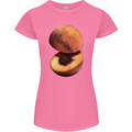 Mars Peach Space Planets Cosmos Womens Petite Cut T-Shirt Azalea
