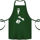 Martial Arts Silhouette MMA Jeet Kune Do Cotton Apron 100% Organic Forest Green