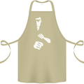 Martial Arts Silhouette MMA Jeet Kune Do Cotton Apron 100% Organic Khaki