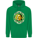 Martin Luther King Black History Month Childrens Kids Hoodie Irish Green