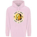 Martin Luther King Black History Month Childrens Kids Hoodie Light Pink