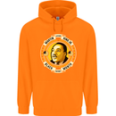 Martin Luther King Black History Month Childrens Kids Hoodie Orange