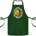 Martin Luther King Black History Month Cotton Apron 100% Organic Forest Green