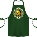 Martin Luther King Black History Month Cotton Apron 100% Organic Forest Green