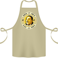 Martin Luther King Black History Month Cotton Apron 100% Organic Khaki