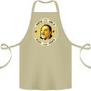 Martin Luther King Black History Month Cotton Apron 100% Organic Khaki