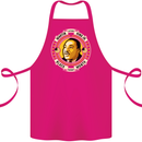 Martin Luther King Black History Month Cotton Apron 100% Organic Pink