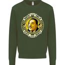Martin Luther King Black History Month Kids Sweatshirt Jumper Forest Green