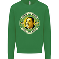 Martin Luther King Black History Month Kids Sweatshirt Jumper Irish Green