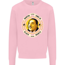 Martin Luther King Black History Month Kids Sweatshirt Jumper Light Pink
