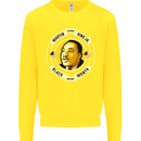 Martin Luther King Black History Month Kids Sweatshirt Jumper Yellow