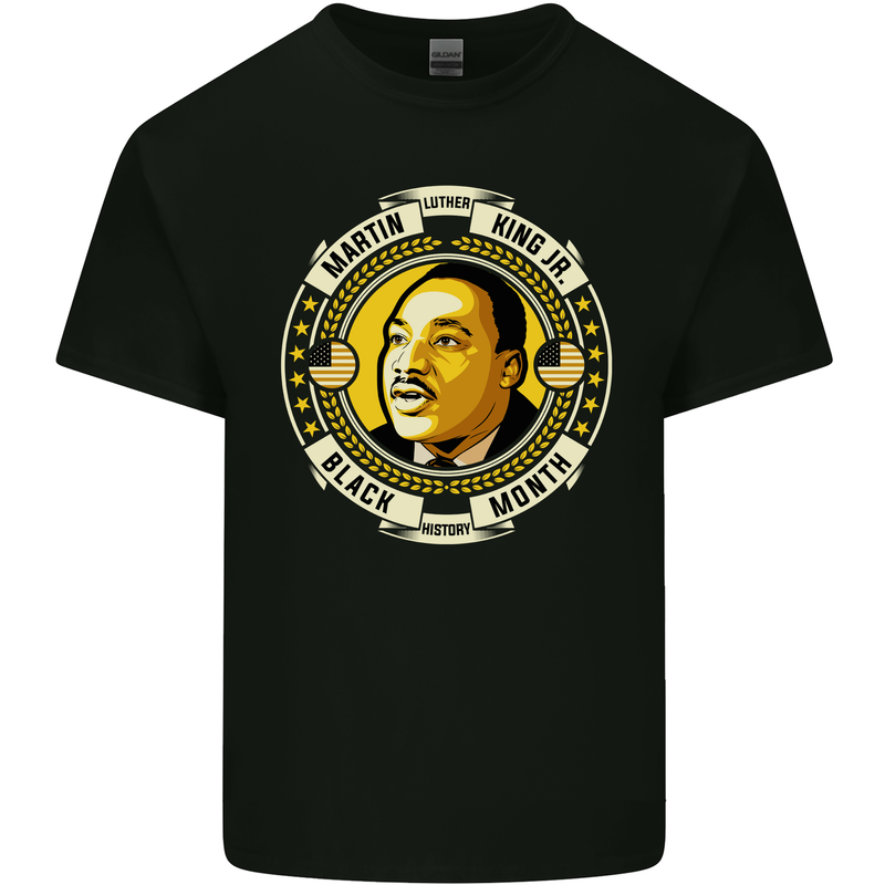 Martin Luther King Black History Month Kids T-Shirt Childrens Black