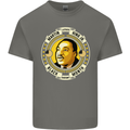Martin Luther King Black History Month Kids T-Shirt Childrens Charcoal