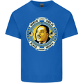 Martin Luther King Black History Month Kids T-Shirt Childrens Royal Blue