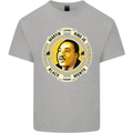 Martin Luther King Black History Month Kids T-Shirt Childrens Sports Grey