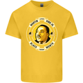 Martin Luther King Black History Month Kids T-Shirt Childrens Yellow