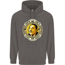 Martin Luther King Black History Month Mens 80% Cotton Hoodie Charcoal