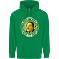 Martin Luther King Black History Month Mens 80% Cotton Hoodie Irish Green