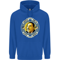 Martin Luther King Black History Month Mens 80% Cotton Hoodie Royal Blue