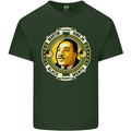 Martin Luther King Black History Month Mens Cotton T-Shirt Tee Top Forest Green