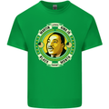 Martin Luther King Black History Month Mens Cotton T-Shirt Tee Top Irish Green