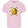 Martin Luther King Black History Month Mens Cotton T-Shirt Tee Top Light Pink