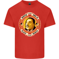 Martin Luther King Black History Month Mens Cotton T-Shirt Tee Top Red