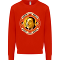 Martin Luther King Black History Month Mens Sweatshirt Jumper Bright Red
