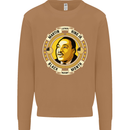 Martin Luther King Black History Month Mens Sweatshirt Jumper Caramel Latte