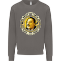 Martin Luther King Black History Month Mens Sweatshirt Jumper Charcoal